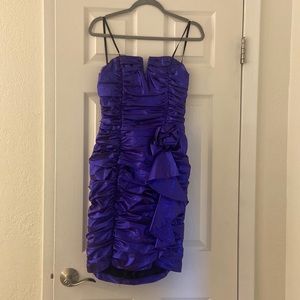 Vintage prom dress. Iridescent purple. Size 9/10.